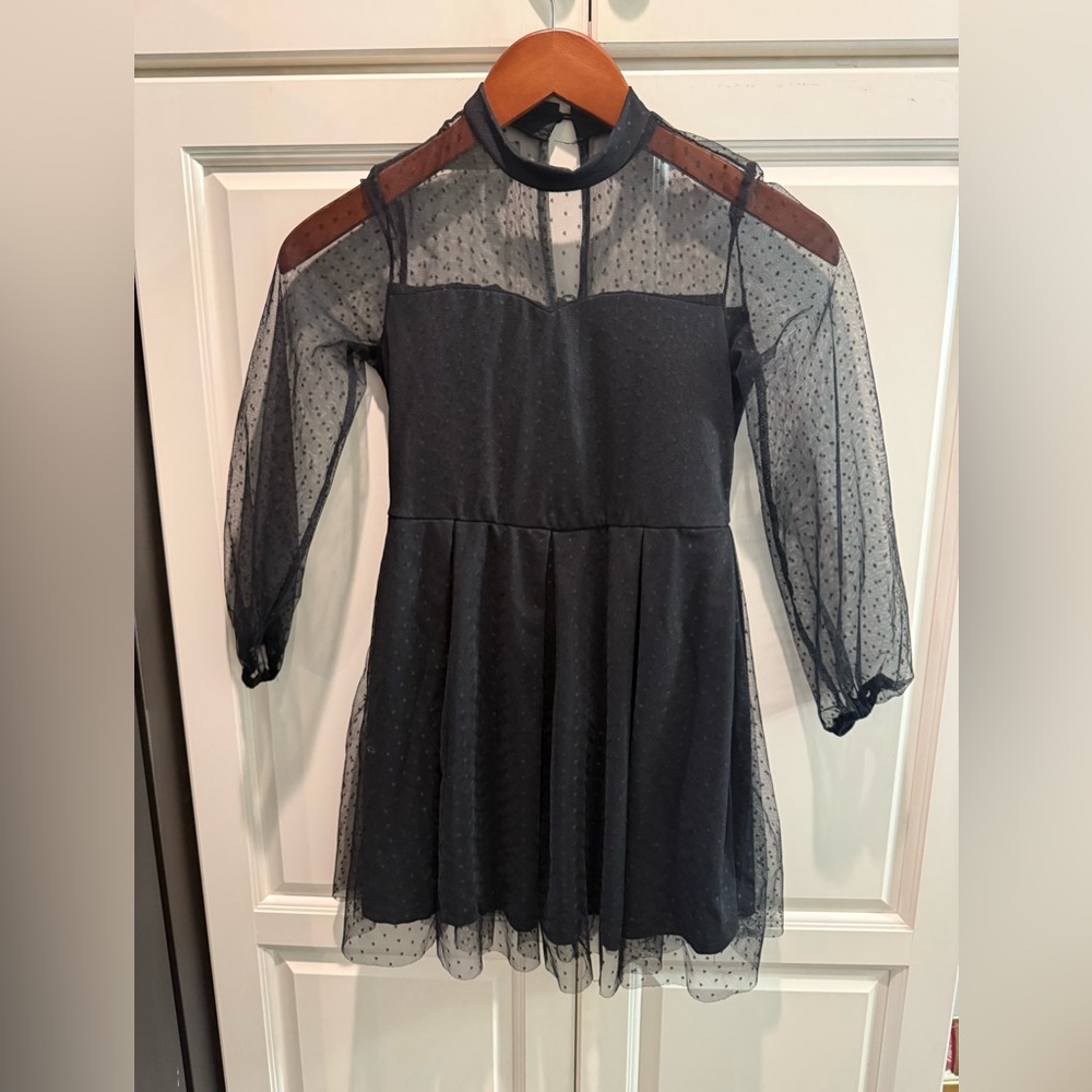 Elegant Black Kids Dress
